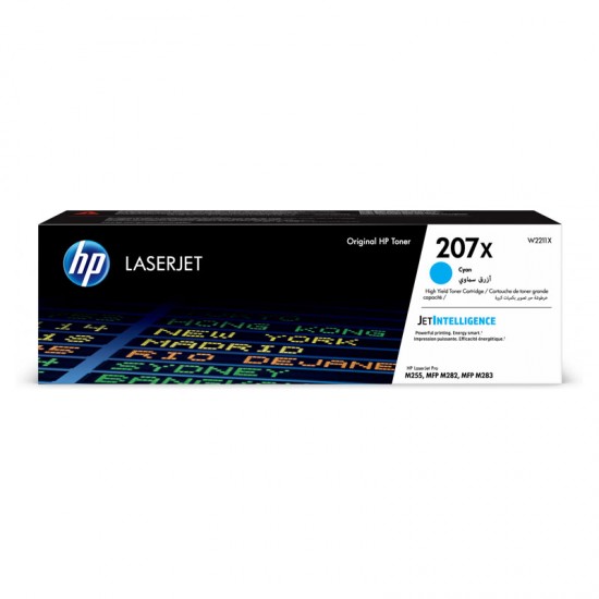 ORIGINAL HP Toner No.207X  (Cyan) Tonerji in kartuše