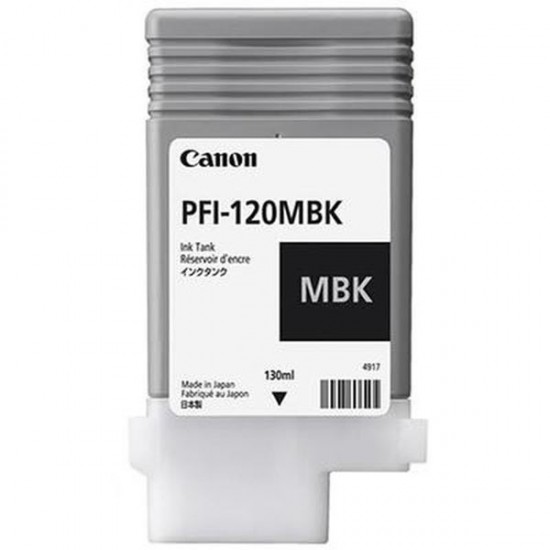 ORIGINAL Canon Ink PFI-120MBK imagePROGRAF TM-200/205/300/305 MATT BLACK (130ML) Tonerji in kartuše
