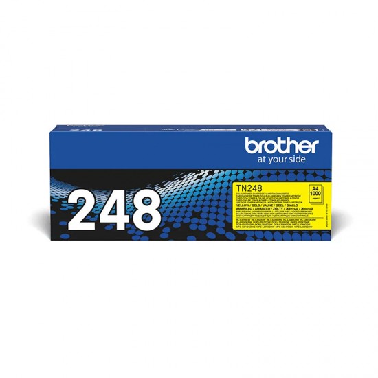 ORIGINAL Brother Toner HL-L3220/3240/8390/DCP-L3515/3520/MFC-L3740 Yellow (1k) (TN-248Y)