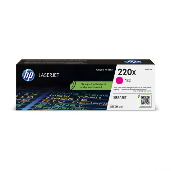 ORIGINAL HP Toner No.220X  (Magenta) (5,5k) Tonerji in kartuše