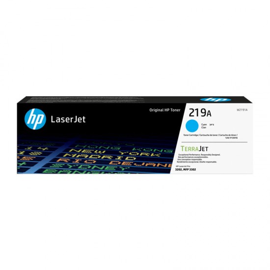 ORIGINAL HP Toner No.219A  (Cyan) (1,2k)