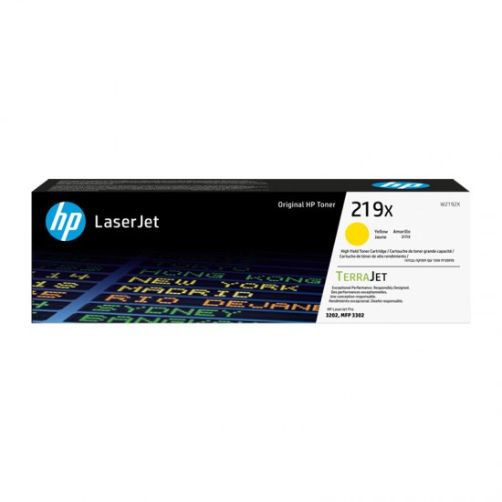 ORIGINAL HP Toner No.219X  (Yellow) (2,5k) Tonerji in kartuše