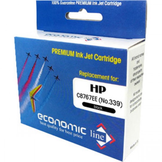 E.LINE HP Ink No. 339 PS 8150/8450/8750/2570 - Black Tonerji in kartuše