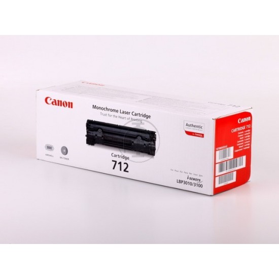 ORIGINAL Canon Toner No.712 LBP 3010 (Black) Tonerji in kartuše
