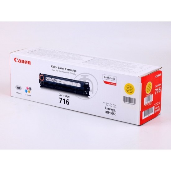 ORIGINAL Canon Toner No.716 LBP 5050 (Yellow) Tonerji in kartuše