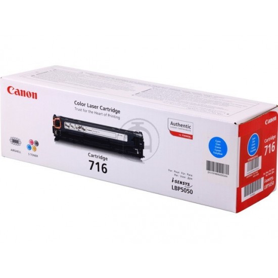 ORIGINAL Canon Toner No.716 LBP 5050 (Cyan) Tonerji in kartuše