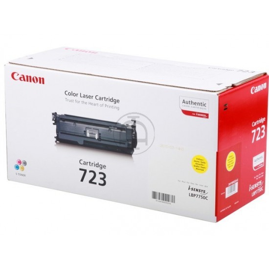 ORIGINAL Canon Toner No.723 LBP 7750 (Yellow) Tonerji in kartuše