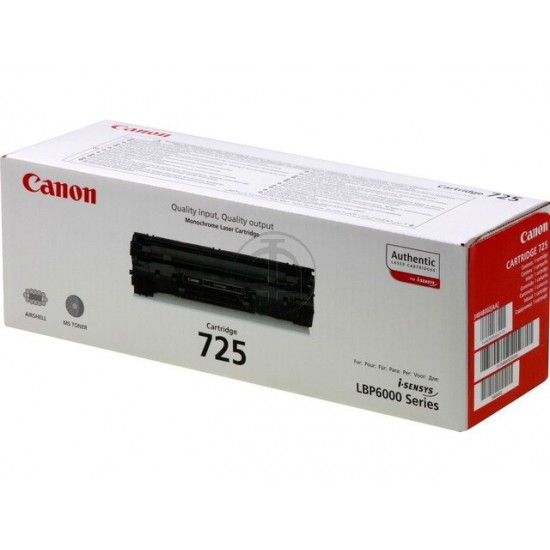 ORIGINAL Canon Toner No.725 LBP 6000 (Black) Tonerji in kartuše