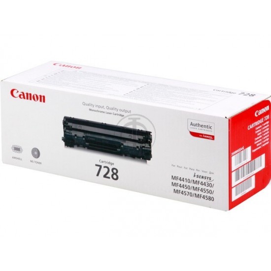 ORIGINAL Canon Toner No.728 MF 4410 (Black) Tonerji in kartuše