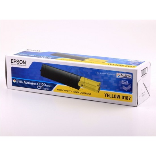 ORIGINAL Epson Toner Aculaser C1100 (Yellow) HC Tonerji in kartuše
