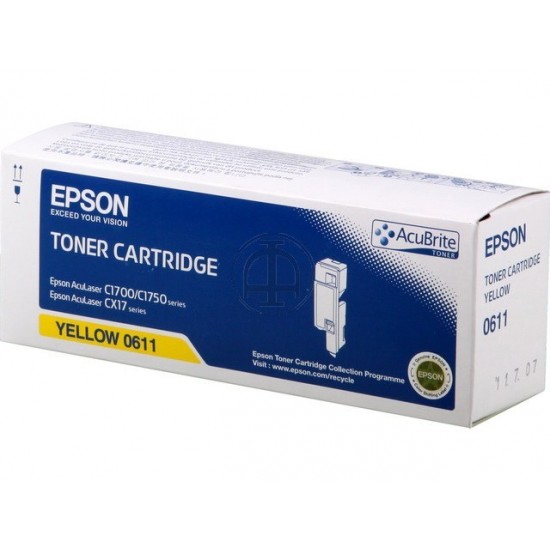 ORIGINAL Epson Toner Aculaser C1700 (Yellow) HC Tonerji in kartuše