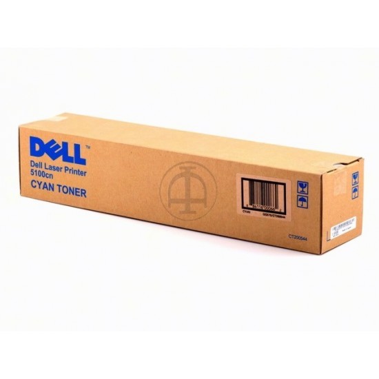ORIGINAL Toner Dell 5100CN (Cyan) Tonerji in kartuše