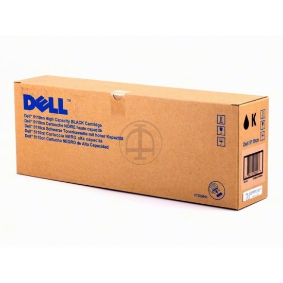 ORIGINAL Toner Dell 5110CN (Black) High Capacity Tonerji in kartuše