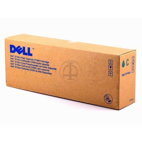 ORIGINAL Toner Dell 5110CN (Cyan) High Capacity Tonerji in kartuše