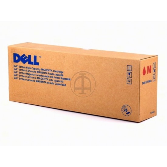 ORIGINAL Toner Dell 5110CN (Magenta) High Capacity Tonerji in kartuše