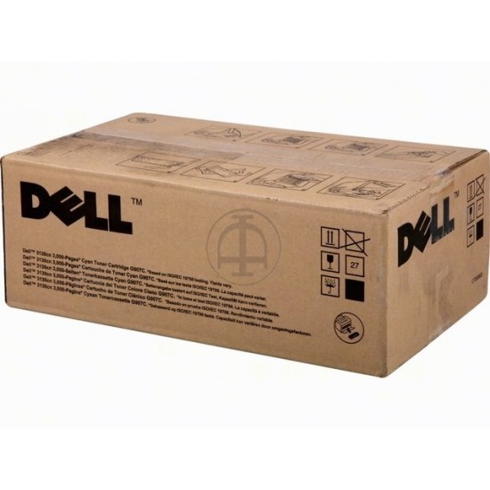 ORIGINAL Toner Dell 3130CN (Cyan) Tonerji in kartuše
