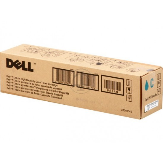 ORIGINAL Toner Dell 5130CDN (Cyan) High Capacity Tonerji in kartuše