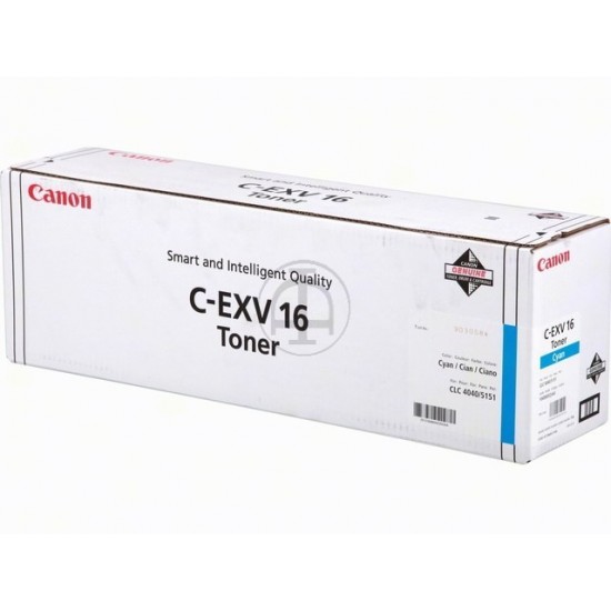 ORIGINAL Canon Toner CEXV16 CLC 4040 (Cyan) Tonerji in kartuše