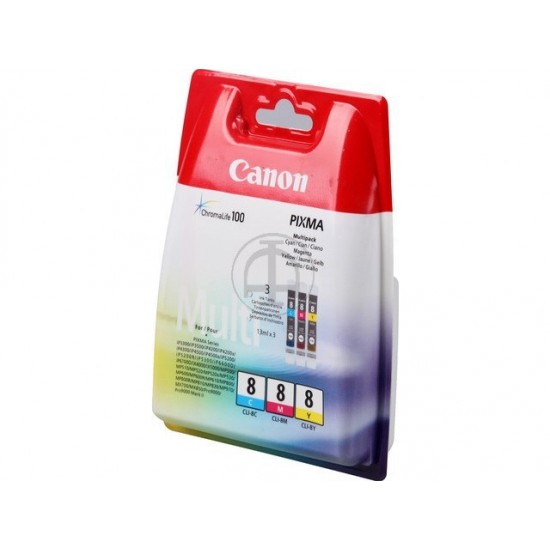 ORIGINAL Canon Multipack CLI-8 (C+M+Y) Tonerji in kartuše