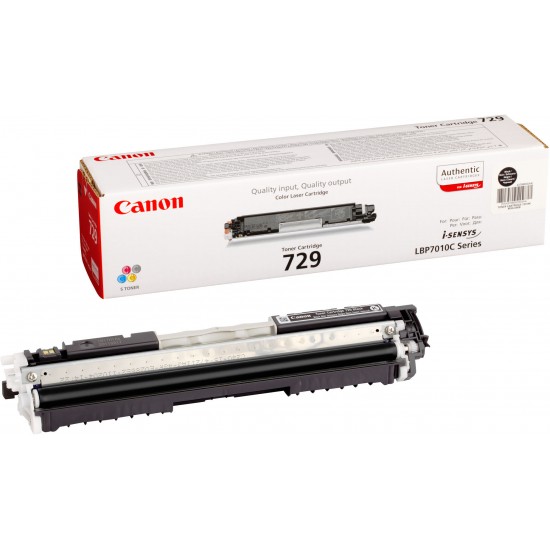 ORIGINAL Canon Toner LBP-7010C 729BK Tonerji in kartuše