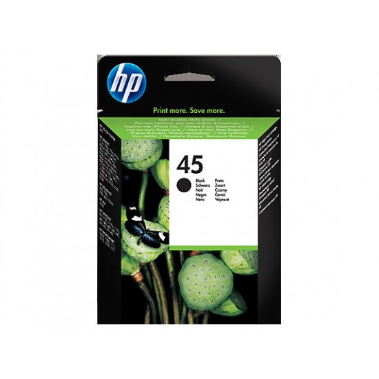 ORIGINAL HP Ink No.45 (Black) Tonerji in kartuše