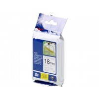 ORIGINAL Brother tape P-touch 18mm (White-Black) ORIGINAL Brother tape P-touch 18mm (White-Black)