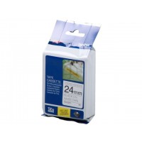 ORIGINAL Brother tape P-touch 24mm (White-Black) ORIGINAL Brother tape P-touch 24mm (White-Black)