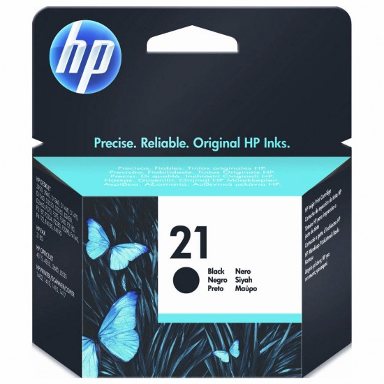 ORIGINAL HP Ink No.21 Black Tonerji in kartuše