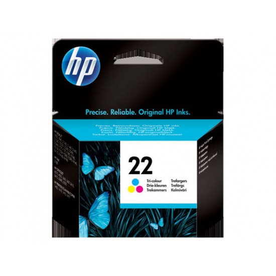 ORIGINAL HP Ink No.22 (Color) Tonerji in kartuše