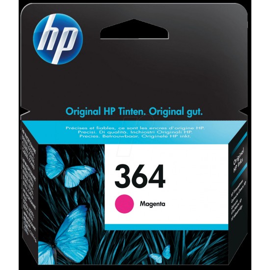 ORIGINAL HP Ink No.364 (Magenta) Tonerji in kartuše