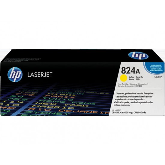 ORIGINAL HP Toner No.824A (Yellow) Tonerji in kartuše