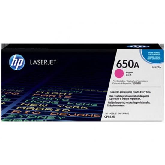 ORIGINAL HP Toner No.650A (Magenta) Tonerji in kartuše