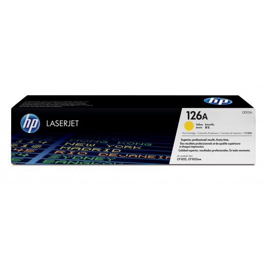 ORIGINAL HP Toner No.126A (Yellow) Tonerji in kartuše