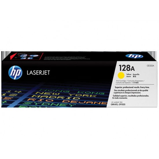 ORIGINAL HP Toner No.128A (Yellow) Tonerji in kartuše