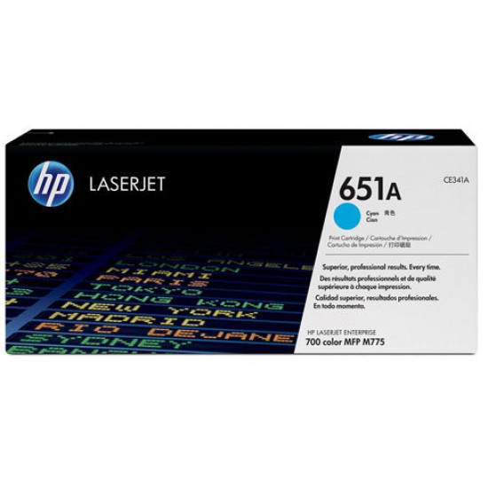 ORIGINAL HP Toner No.651A (Cyan) Tonerji in kartuše