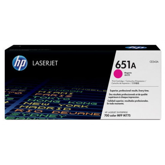 ORIGINAL HP Toner No.651A (Magenta) Tonerji in kartuše