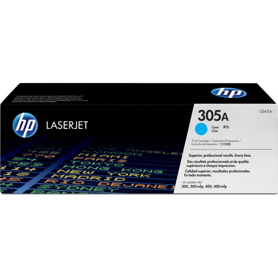 ORIGINAL HP Toner No.305A (Cyan) Tonerji in kartuše
