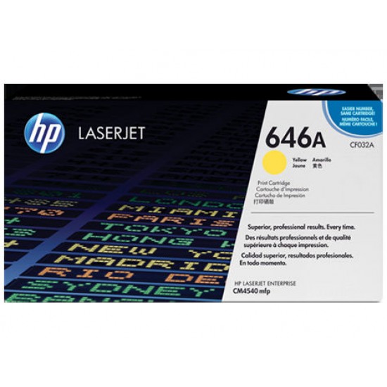 ORIGINAL HP Toner No.646A (Yellow) Tonerji in kartuše