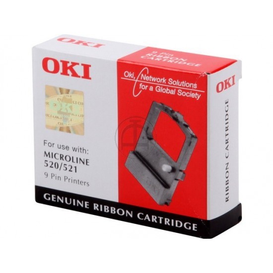 ORIGINAL Oki Ribbon ML520 (Black) Tonerji in kartuše
