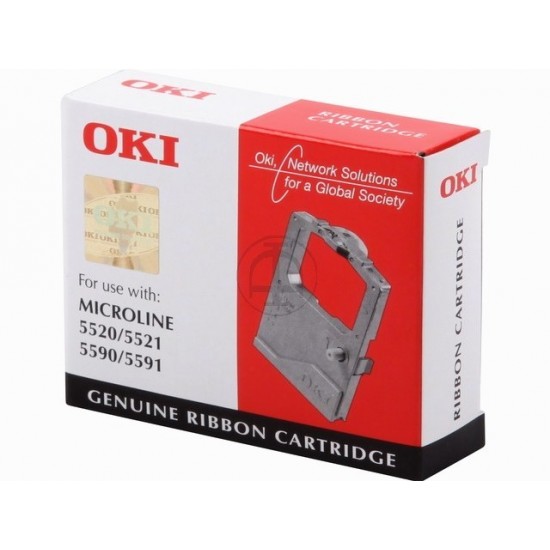 ORIGINAL Oki Ribbon ML5520 (Black) Tonerji in kartuše