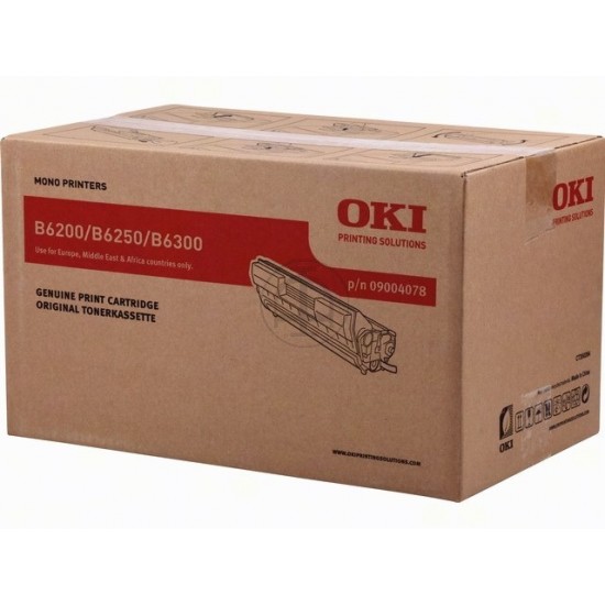 ORIGINAL Oki Toner/OPC B6200 (Black) Tonerji in kartuše