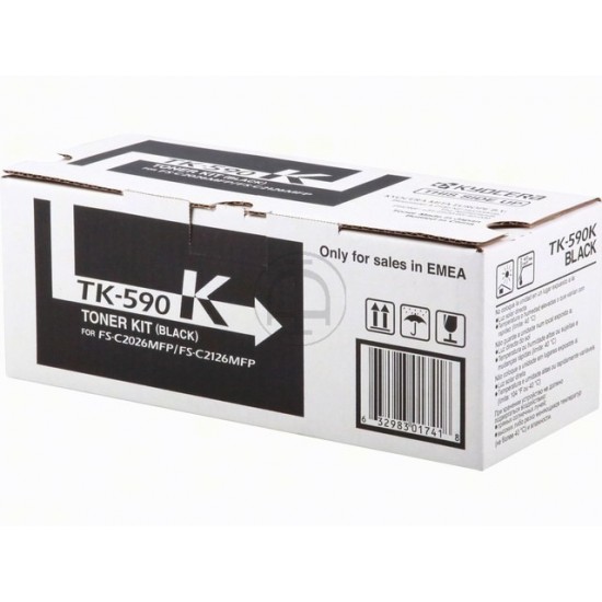 ORIGINAL Kyocera Toner FS-C2026MFP/C2126MFP/C2526MFP (Black) Tonerji in kartuše