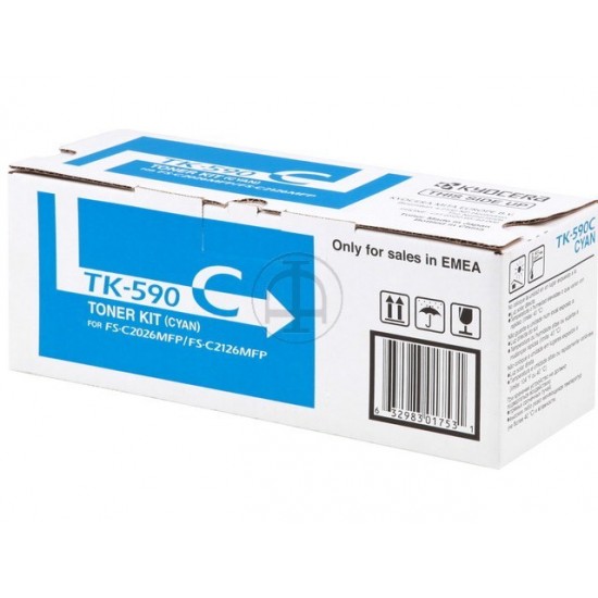 ORIGINAL Kyocera Toner FS-C2026MFP/C2126MFP/C2526MFP (Cyan) Tonerji in kartuše