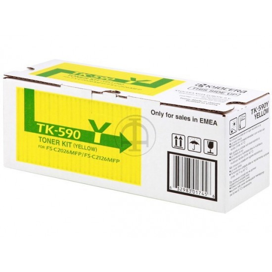 ORIGINAL Kyocera Toner FS-C2026MFP/C2126MFP/C2526MFP (Yellow) Tonerji in kartuše