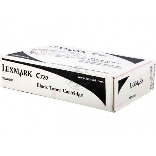 ORIGINAL Lexmark Toner Optra C720 (Black) Tonerji in kartuše