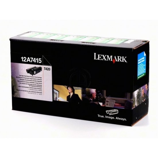 ORIGINAL Lexmark Toner Optra T420 (Black) Tonerji in kartuše