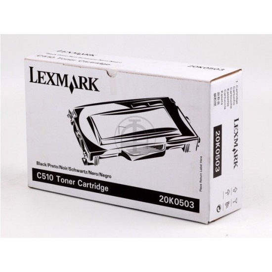 ORIGINAL Lexmark Toner C510 (Black) Tonerji in kartuše