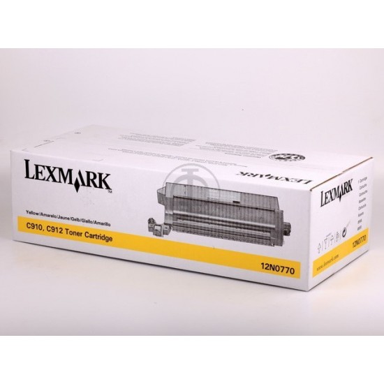 ORIGINAL Lexmark Toner C910 (Yellow) Tonerji in kartuše