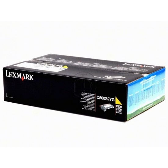 ORIGINAL Lexmark Toner C500n (Yellow) Tonerji in kartuše