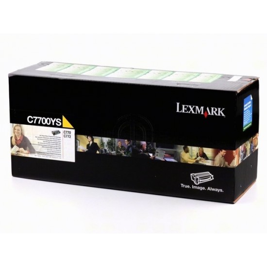 ORIGINAL Lexmark Toner C770 (Yellow) Tonerji in kartuše